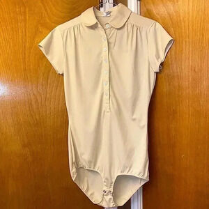 Sears 💯 % Polyester Bodysuit